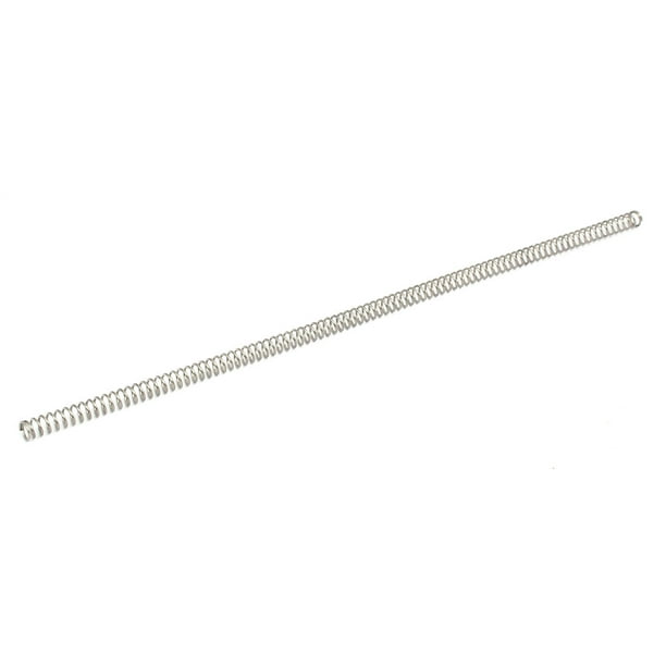 1mmx8mmx305mm 304 Stainless Steel Compression Spring Silver Tone 